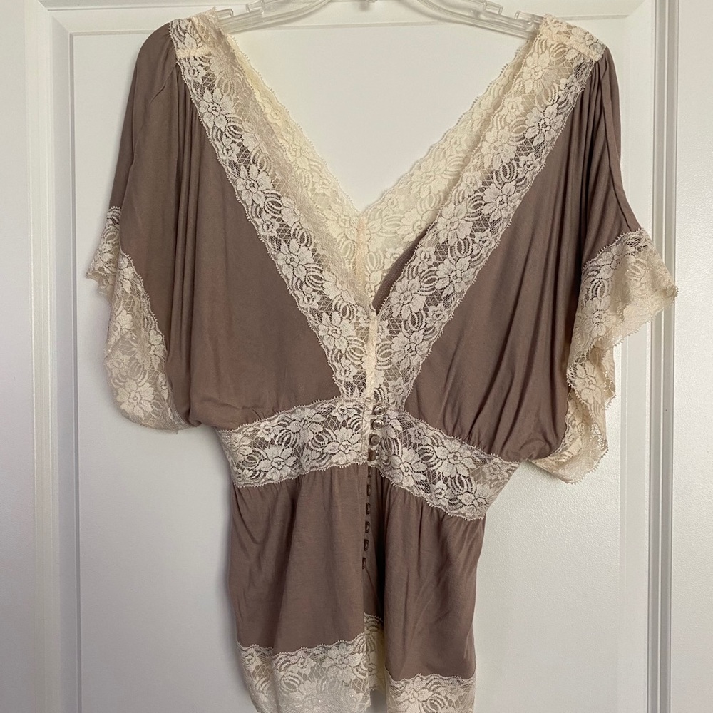 Flowy Top with Cinched Waist